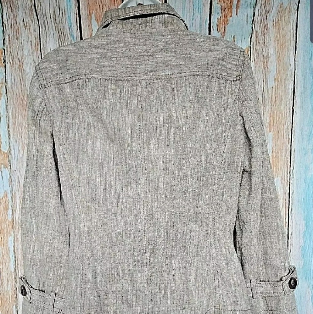 Nic+Zoe Raime Cotton Jacket sz 8 - Picture 4 of 8